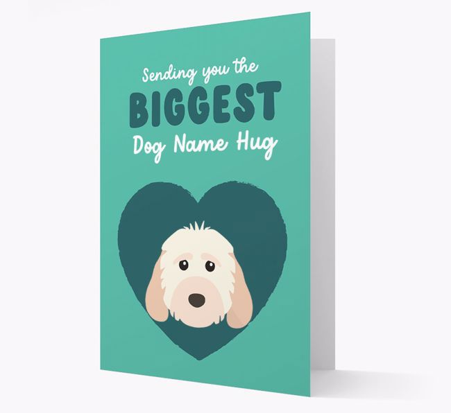 Biggest Hug: Personalized {breedFullName} Card